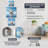 Loowit Metal Wall Clock