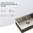 30*19*9 Inch Undermount Kitchen Sink Of 16 Gauge Stainless Steel, Brushed Nickel Finish, Workstation For Extra Utility, And Included Cutting Board Appearance, Extended Colander