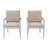 Outdoor Aluminum Patio Dining Chairs With Cushions-124519567