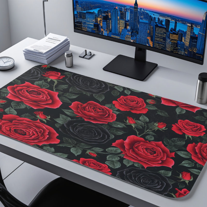 Polyester Desk Pad, 23.6x13.8