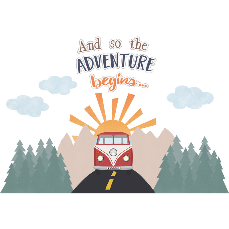 Ensemble de babillards «L'aventure commence», 15 pièces