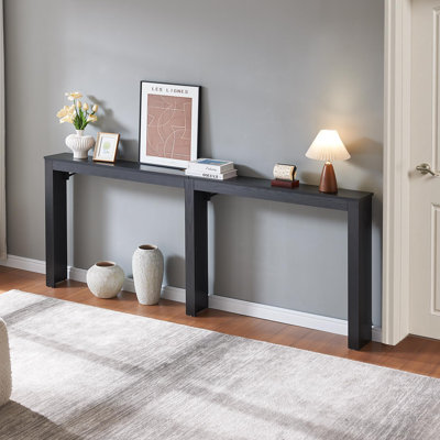 78.8" Long Console Table with Power Outlets