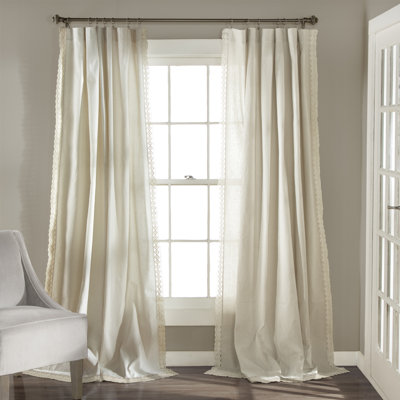 Semi Sheer Curtain Pair