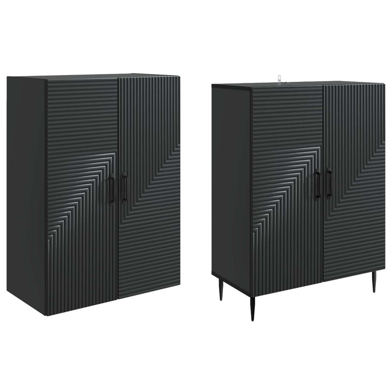Storage Cabinet, Black