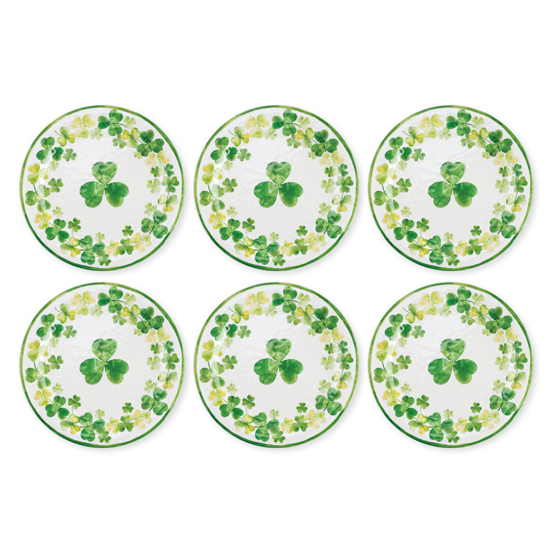 Shamrocks, 11" Plate S6