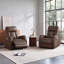 Fauteuil inclinable électrique avec revêtement en similicuir Wall Hugger-834522411