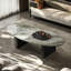 Table de salon ovale en marbre-105624259