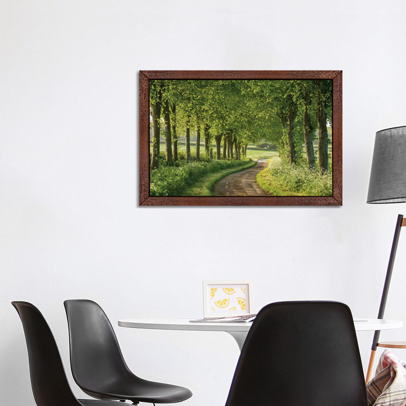 Adam Burton - Print on Canvas, 152.5 cm H x 101.5 cm W, Brown Floater Framed