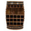 Henryson 58cm Solid Wood Wine Bar