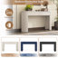 Console ovale moderne avec rangement