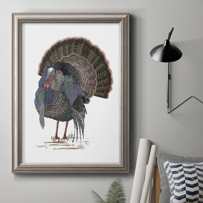 «Turquie Study II», peinture sur toile encadrée, L 16 po x H 20 po