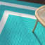 Tapis bleu tressé Cisbrough-452969588