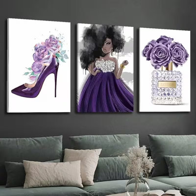 3 Piece Wrapped Canvas Print