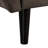 Brown, Modern, Futon , Iron Leg Back Support, Converting To Bed, Fabric, Channeled Back, Pocket Coil Mid - Century Soft Track Arm, Coil, Converts Bed-489313070