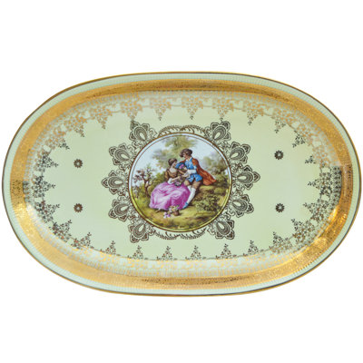 Handmade Porcelain Decorative Plate