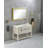 Wenty 19'' White Ceramic Rectangular Bathroom Sink