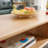 Solid Oak Coffee Table with Open Storage