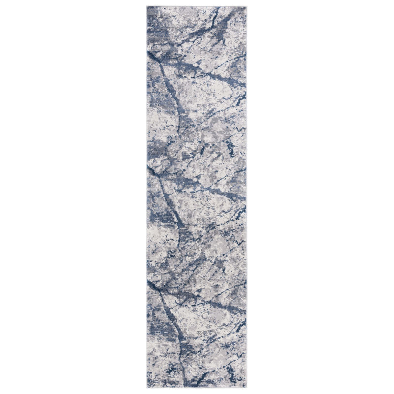 Eternal Performance Abstract Rug, Runner 2'2" x 8'