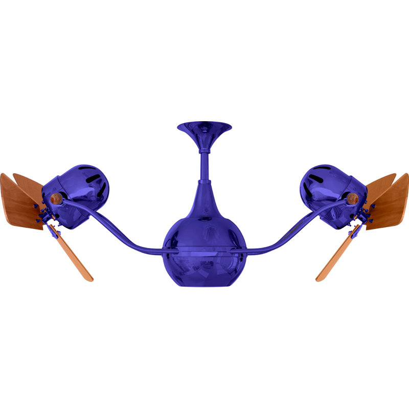 44" Vent-Bettina 3 Blade Ceiling Fan, Safira