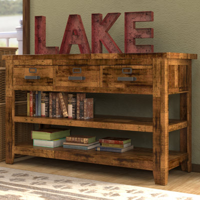 Crawford 50'' Solid Wood Console Table