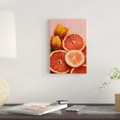 «Citrus I», impression sur toile