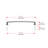 Expression 7 9/16" Center to Center Bar Pull-15096994