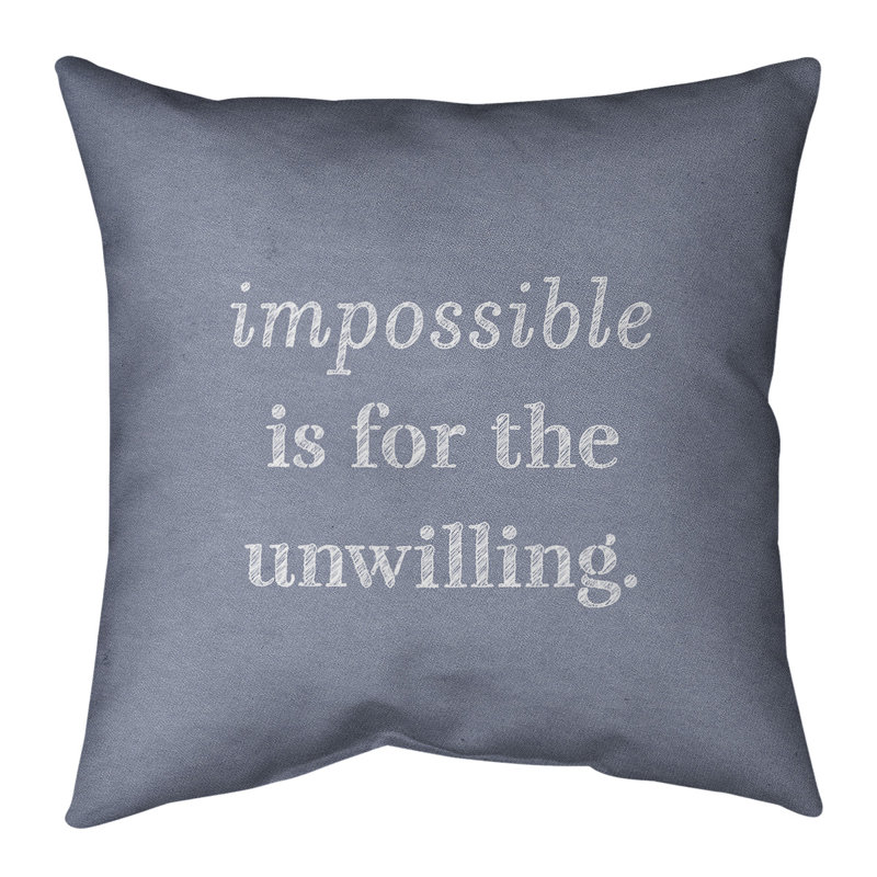 Coussin de sol, Bleu / Blanc, 28 po x 28 po