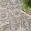 Tapis d'intérieur gris clair rétro 8 pi x 10 pi Geralyn-1444388507-1471375845