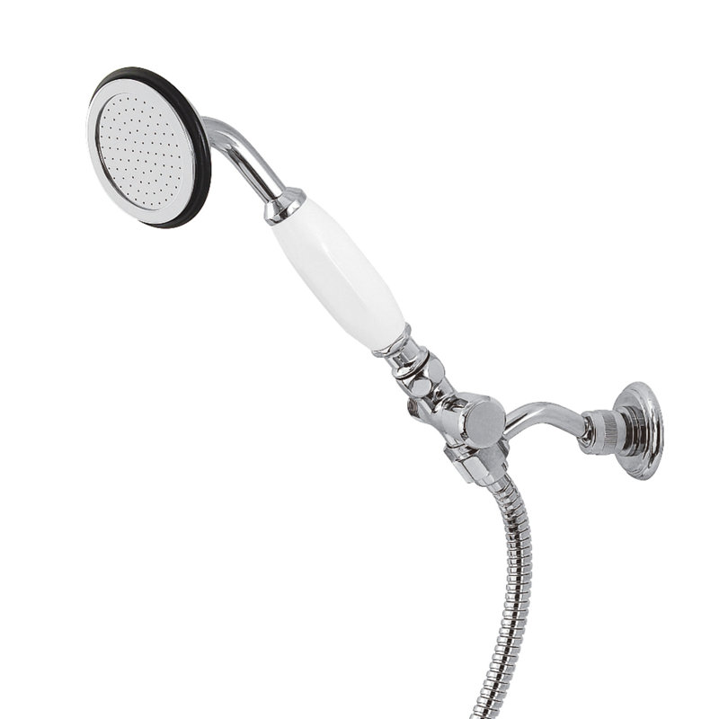 Ensemble de douche à main Kingston Kingston, Chrome poli