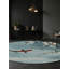 Tapis bleu soyeux et moelleux-101423510