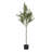 Artificial Olive Tree With Black Plastic Pot