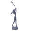 GOLFER LADY Iron Figurine 29cm-92166265