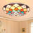 Hoch 12'' Tiffany Flush Mount Ceiling Light
