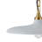Modern 18 inch 1 light pendant with iron shade no bulb included-1115596116