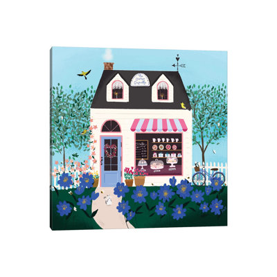 «Folk Art Fusion V» par Joy Laforme, impression sur toile tendue