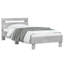 Vidaxl Bed Frame With Headboard Engineered Wood-98476593-98476596