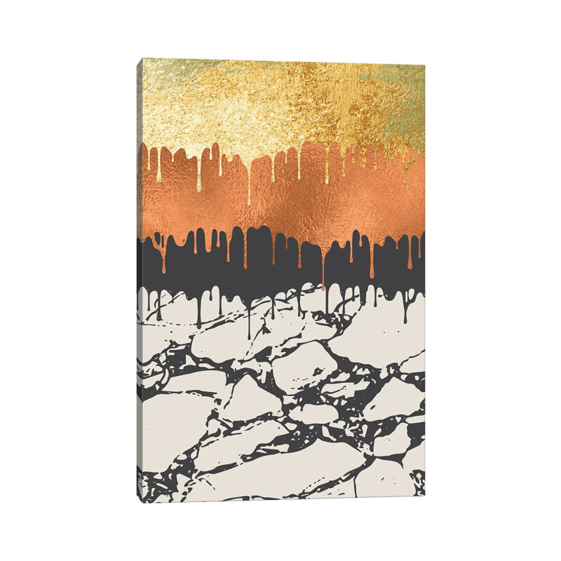 Melting Autumn Colors by Lisa Whitebutton - Wrapped Canvas Gallery-Wrapped Canvas Giclée, 20.32 cm H x 30.48 cm W
