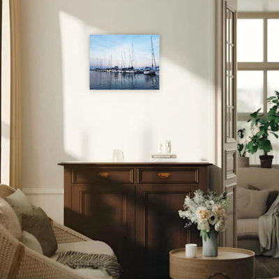 Prêt à naviguer, toile murale sans cadre 24 po x 18 po