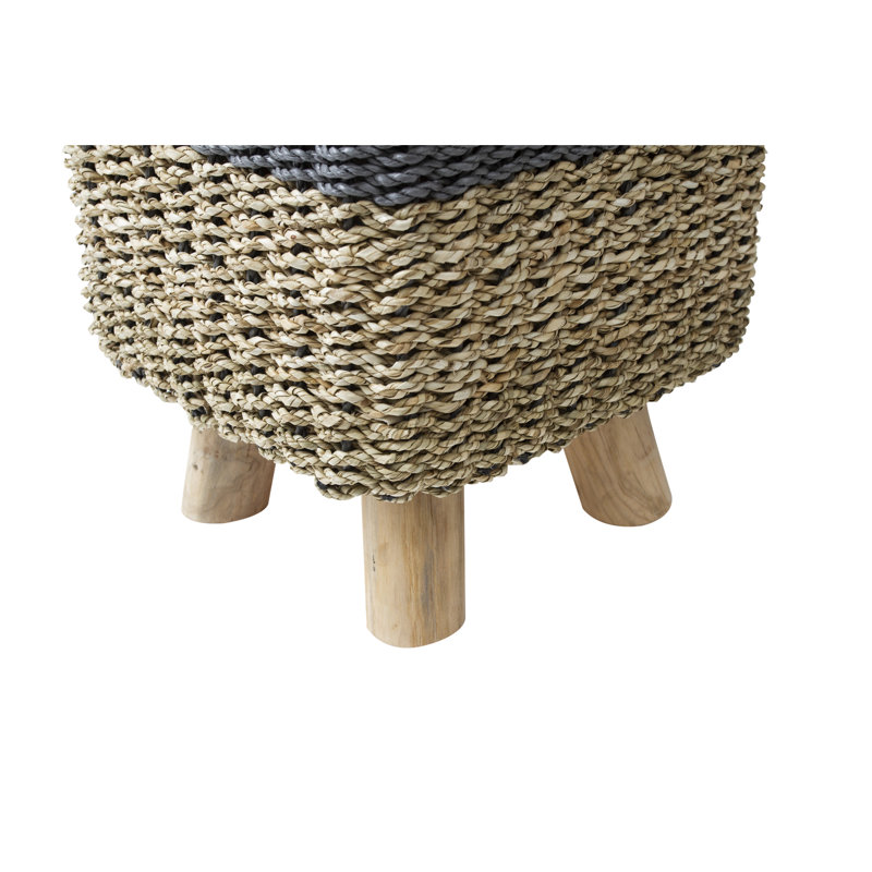Skylar Solid Wood Accent Stool