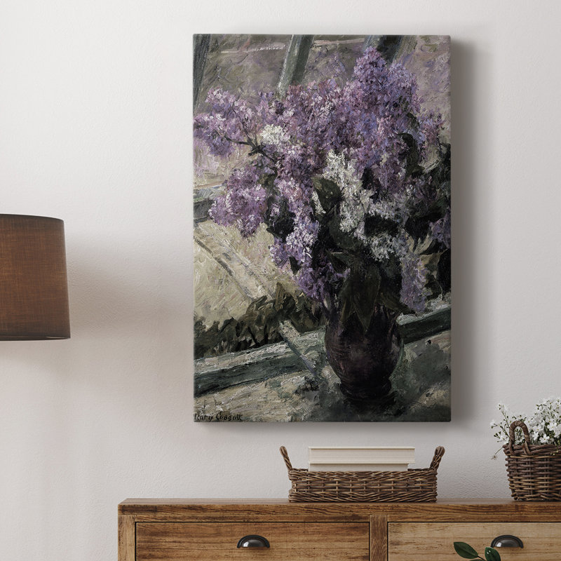 Motif floral rétro CCLxx - galerie Cavas, H 60 po x l 40 po