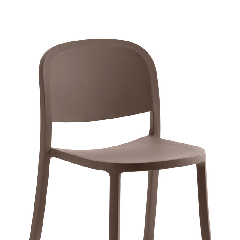 1 Inch Reclaimed Stacking Chair by Jasper Morrison, Brown