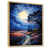 Toile naturelle avec cadre flottant