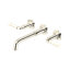 San Giovanni Wall Mount Lavatory Faucet Trim