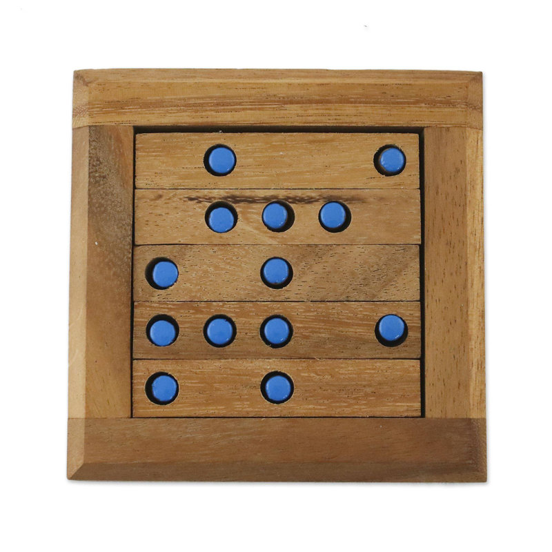 Puzzle en bois à points bleus Islington