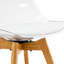 Chaise de salle à manger 4 pièces (blanche)