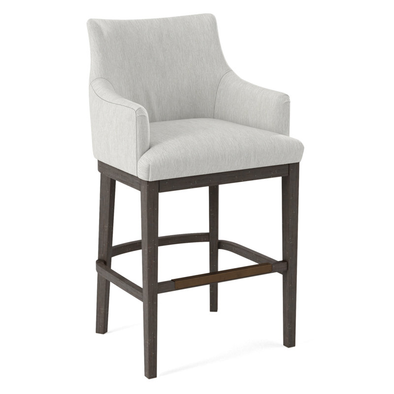 Upholstered Stool, 61492-88, Espresso
