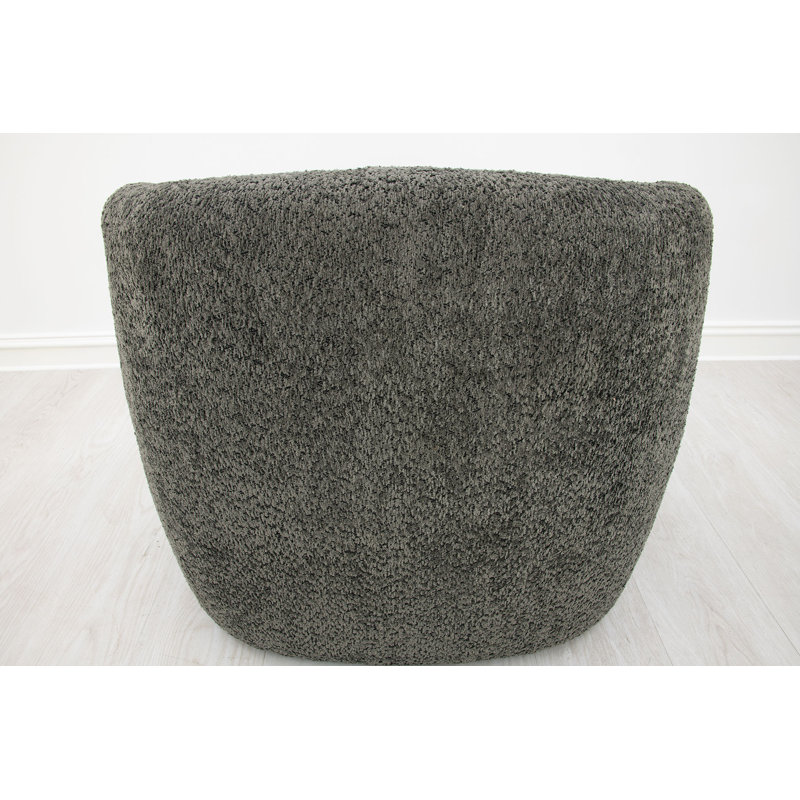 Mia Barrel Chair, Soft Eclipse Gray