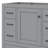 36" Vanity Bathroom Cabinet Without Sink, Six Multi-Functional Drawers, Adjustable Shelf-1730789136