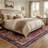 Fillender Washable Soft Vintage Rug Fashion Floral Rug For Living Room Dorm Decor-103519313