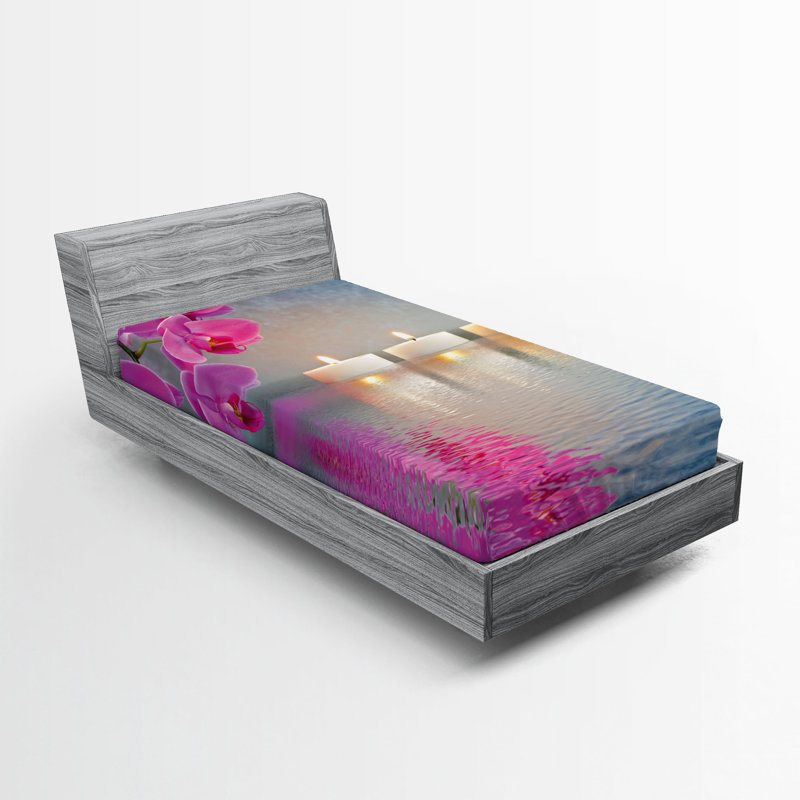 Ensemble de 2 draps-housse Ambesonne Peace, Drap-housse de taille simple